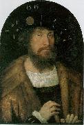 Michel Sittow Christian II, oil painting artist
